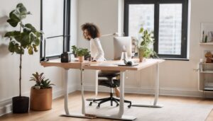 joyful portable electric standing desk review