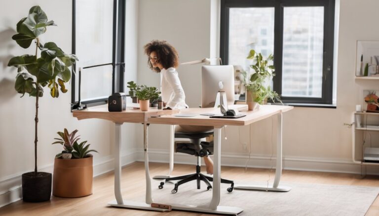 joyful portable electric standing desk review