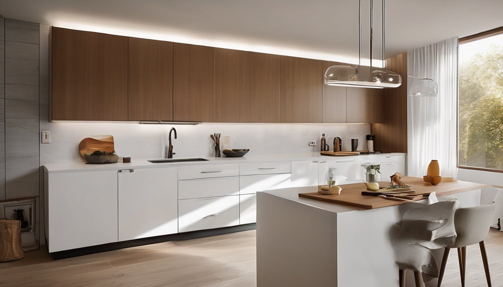 kitchen task focused lighting assessment zones