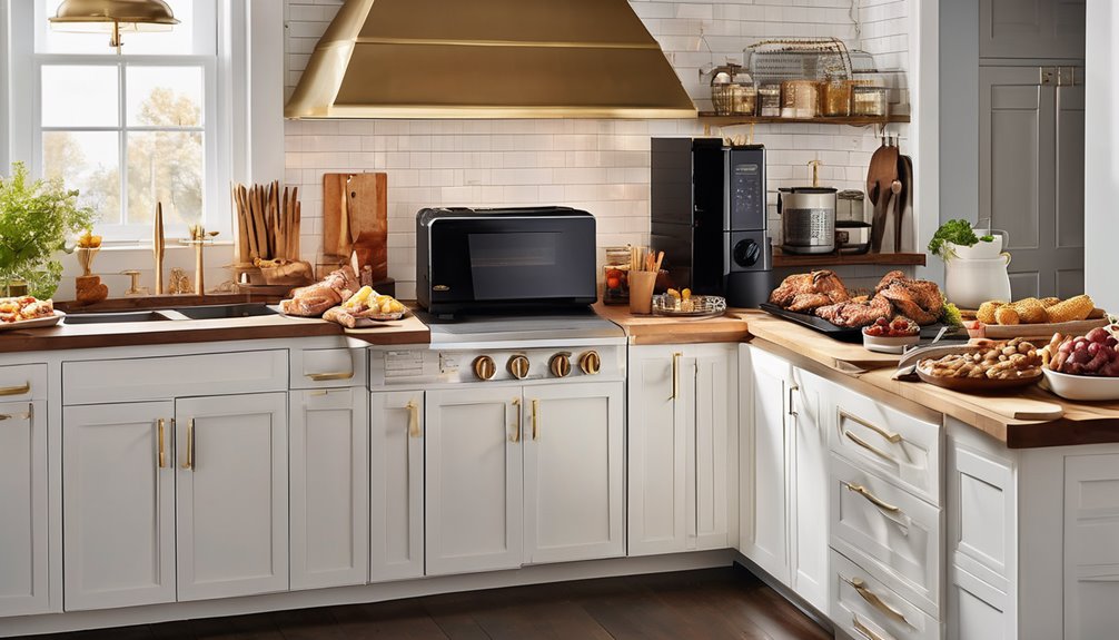large capacity dual zone air fryers quick preheat