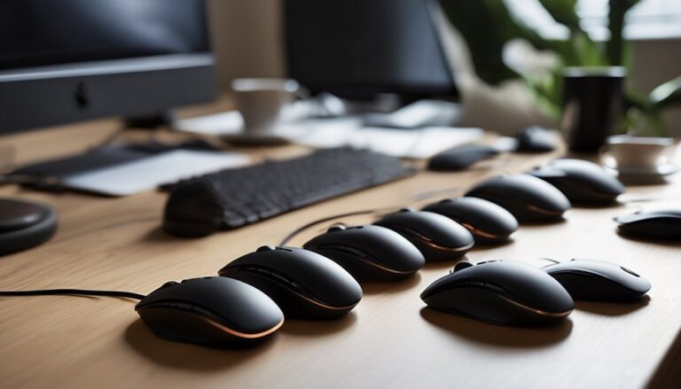 left handed vertical mice guide