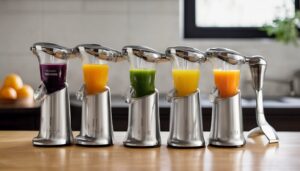 lever action hand juicers for fresh squeezes