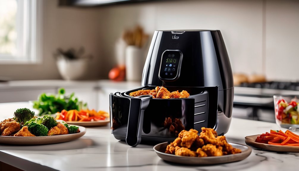 low oil controlled family friendly air fryer