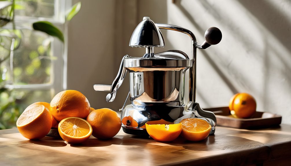 manual citrus juicer comparison capacity reamer durability safety