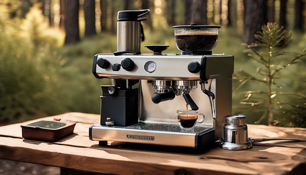 manual espresso for off grid efficiency