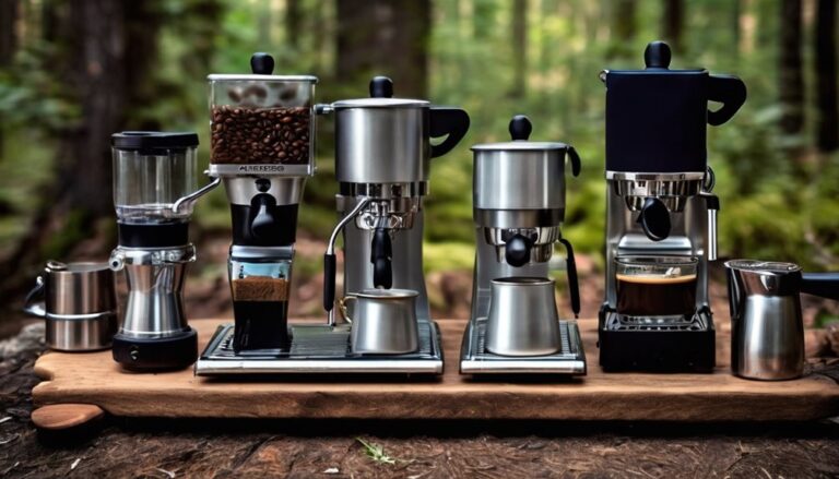 manual espresso gear for camping enthusiasts