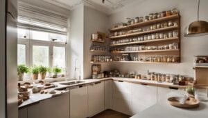 maximize kitchen space on a budget