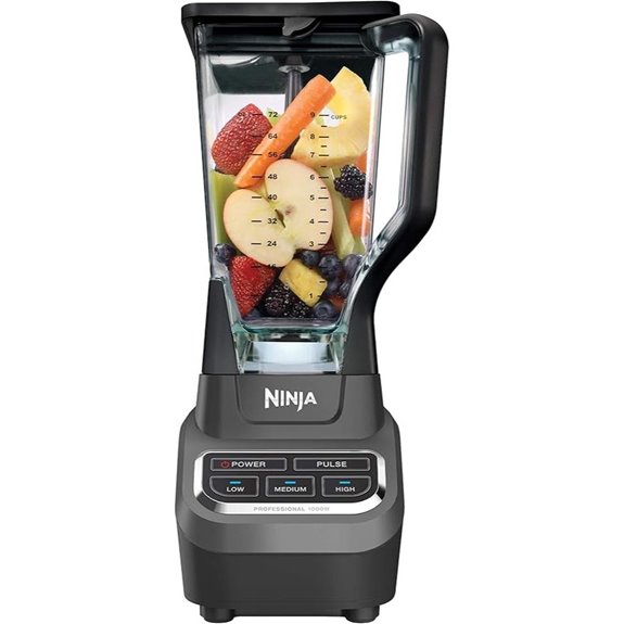 ninja 1000w blender pitcher