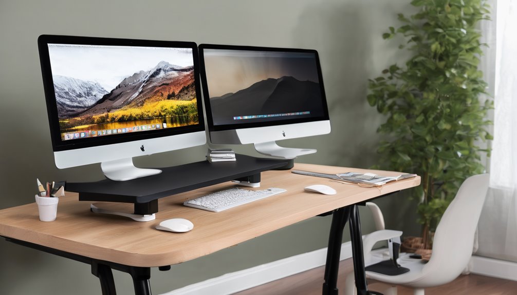 one piece desk with solid build