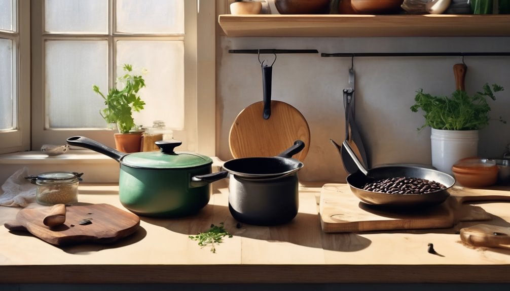 practical frugal kitchen gear questions