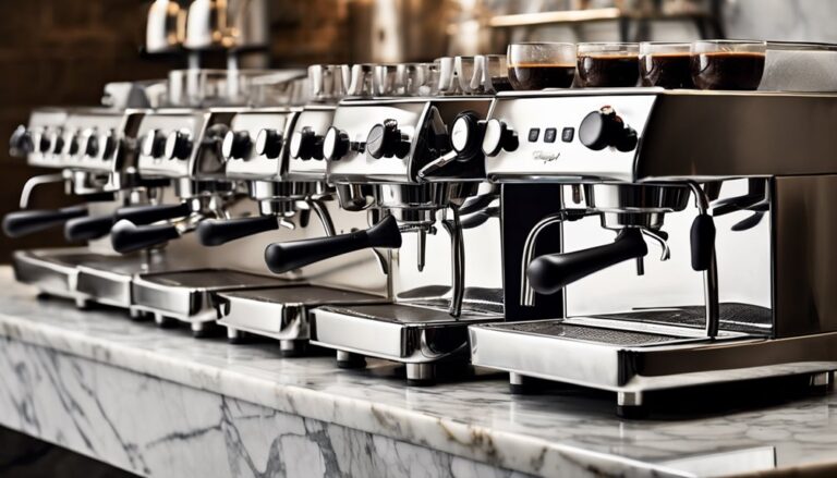 prosumer espresso machines with direct plumbed water