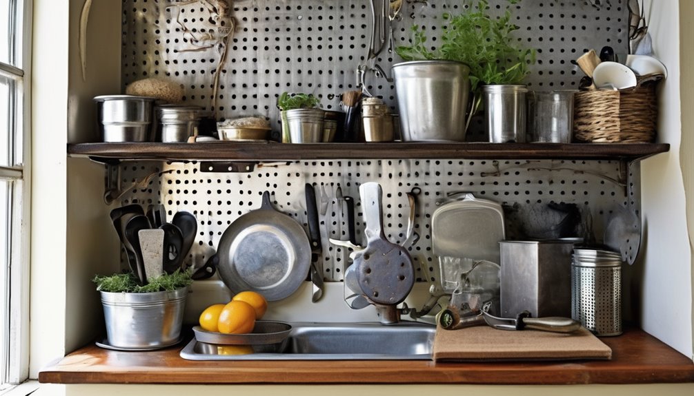 repurposed gear fuels tiny kitchens
