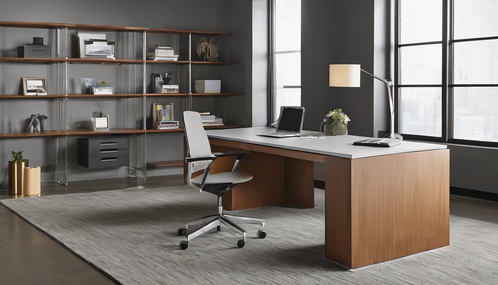 robust steel frame adjustable height