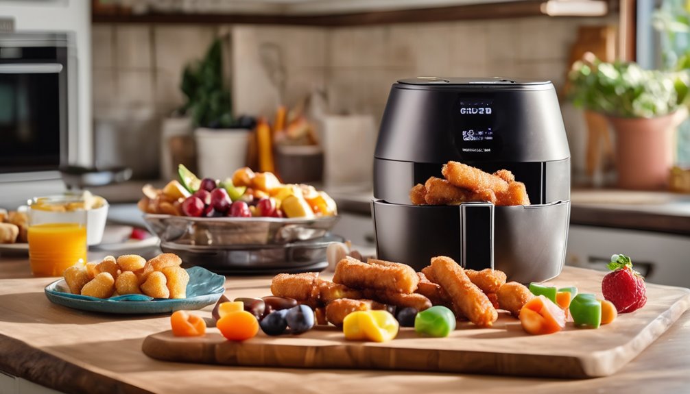 safe spacious easy clean air fryer functions