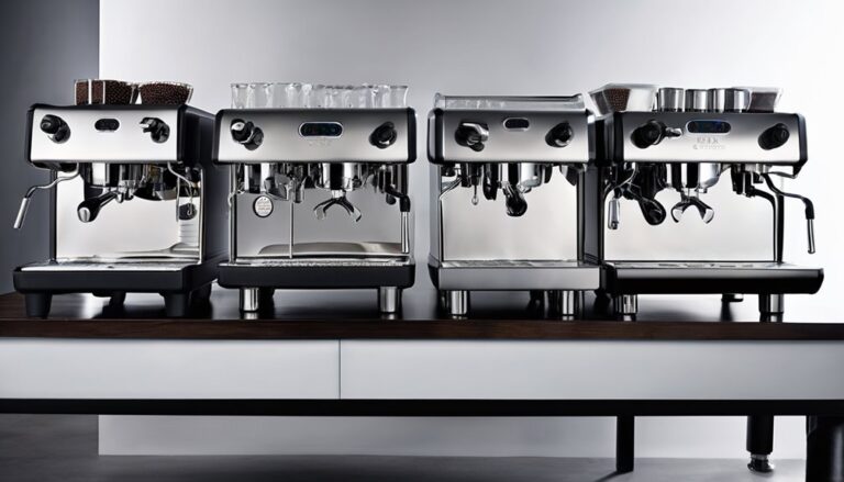 semi automatic espresso with grinder integrated