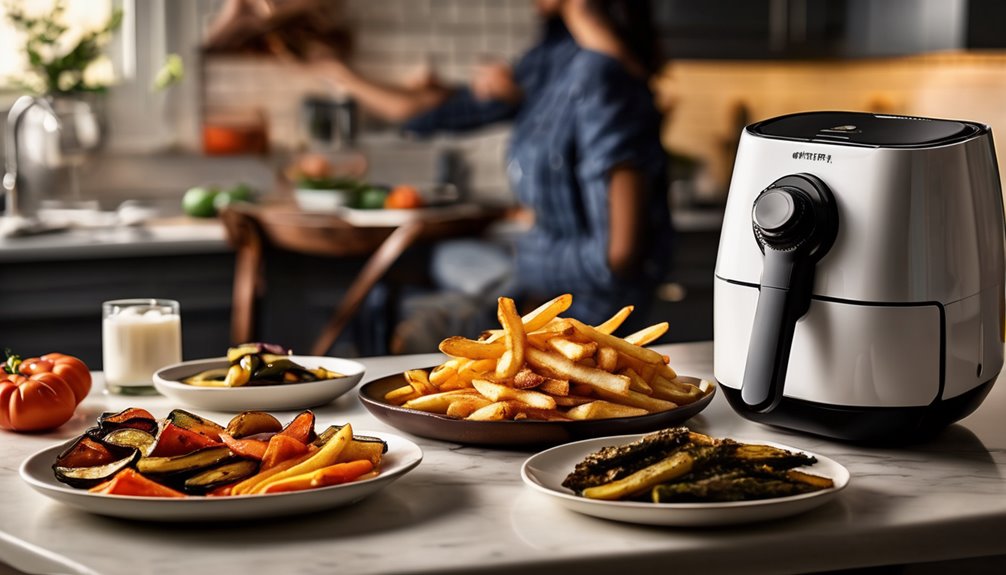 small capacity space saving air fryer versatility