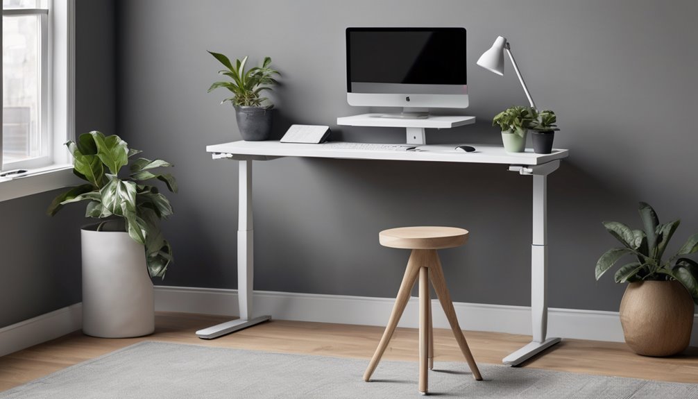 small space electric standing desks roundup