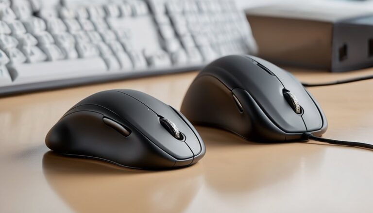 small vertical mice for fingertip grip