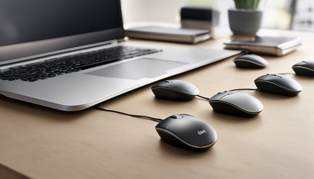 small vertical mice for students