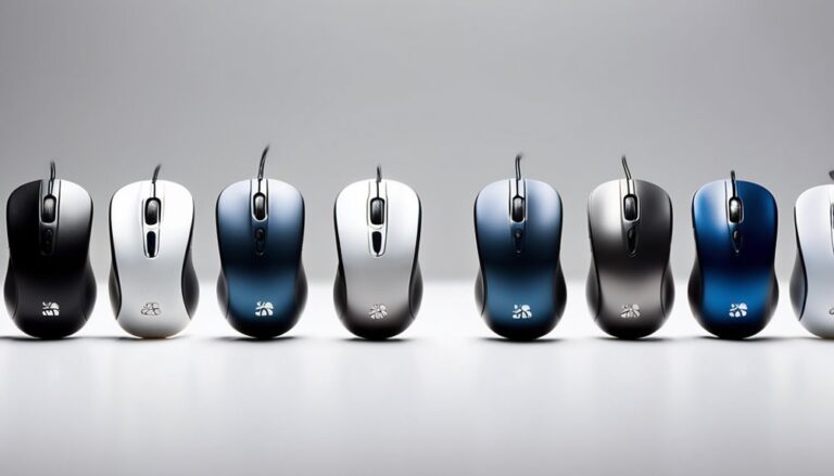 small vertical mice for travel packs