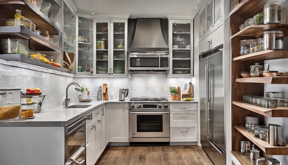 smart storage for compact kitchens