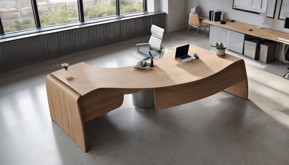 solid configurable footprint heavy desk