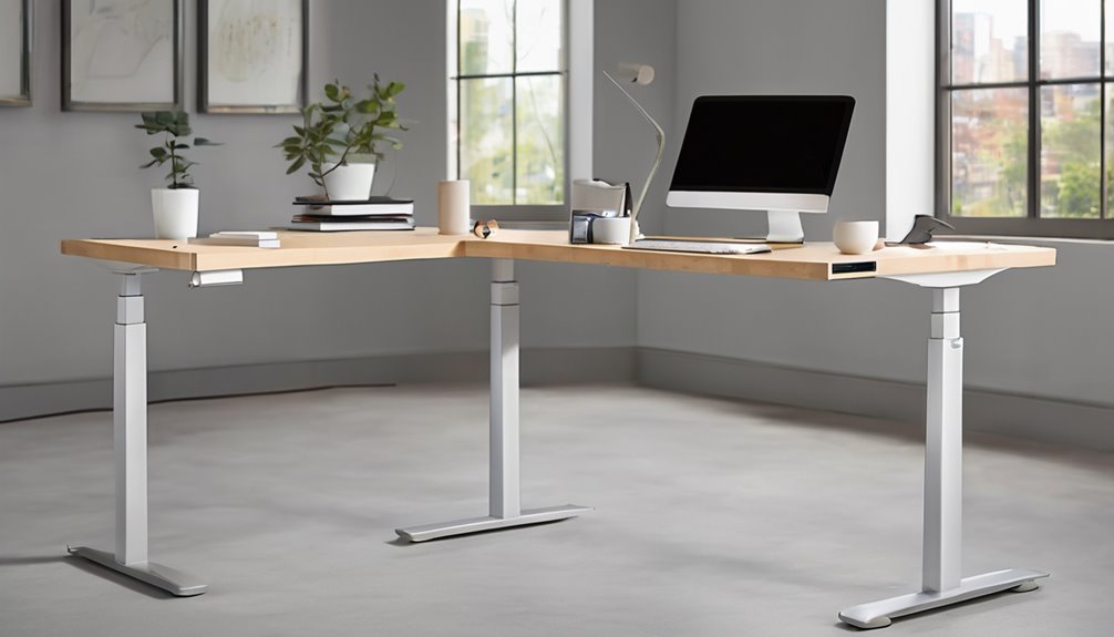 solid steel frame quiet height adjustments