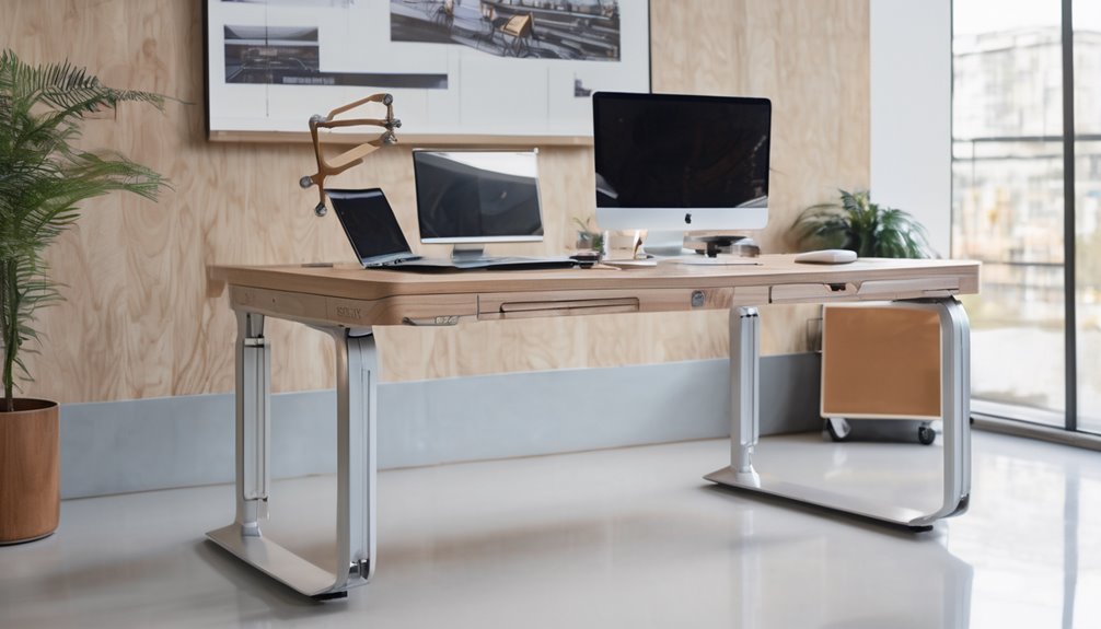 solid steel frame wood top flaws