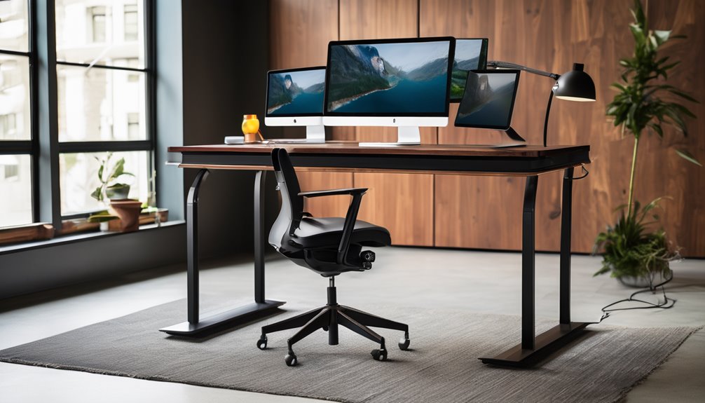 solid wood quiet electric height