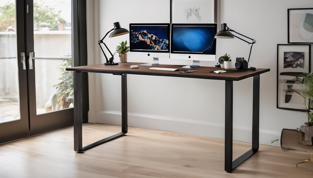 steel frame seamless desktop wobble potential