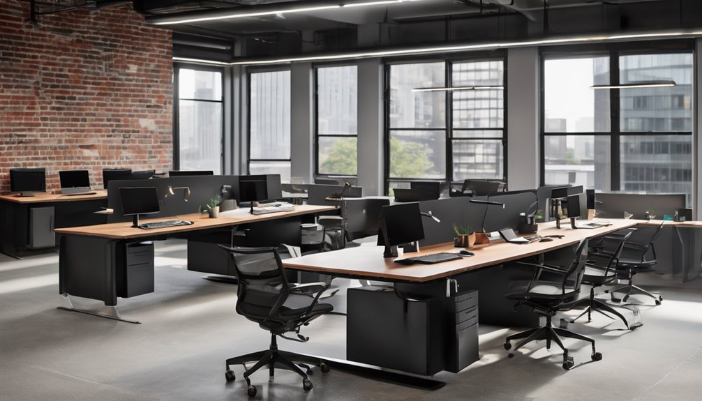 tall friendly electric standing desks roundup