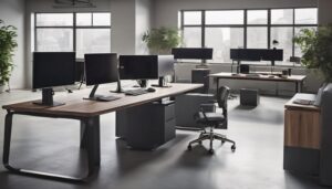 ten best electric standing desks with u shaped designs