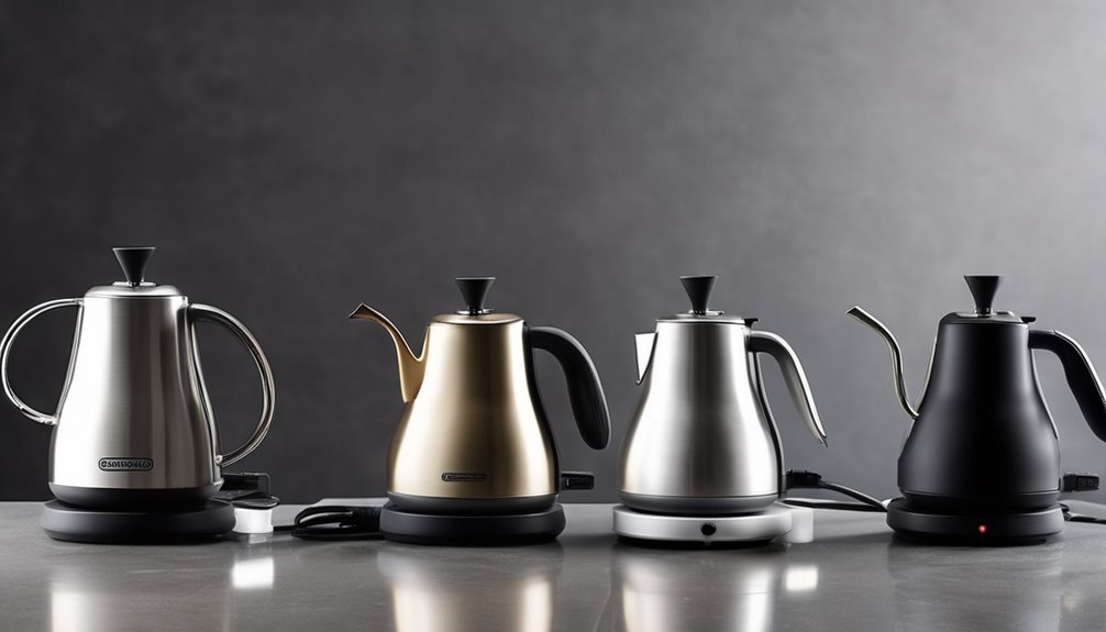 top 5 electric pour over kettles