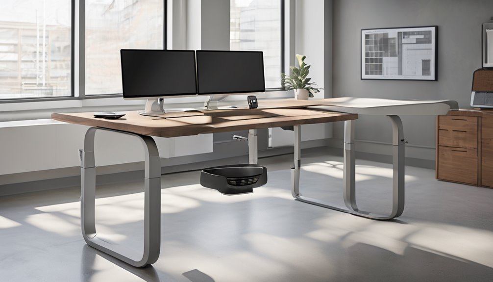 u shaped desk efficiency factors