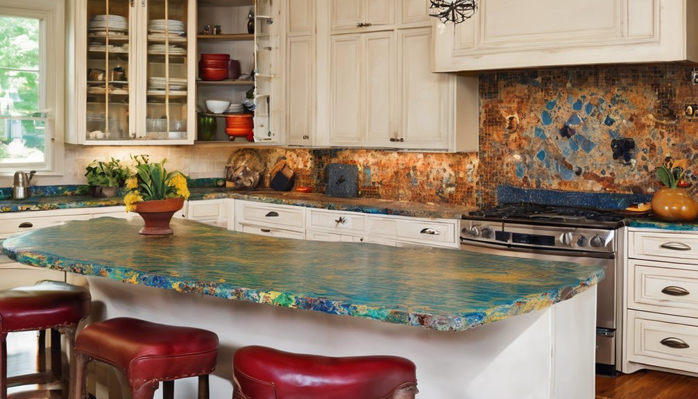 upcycled countertops durable affordable options