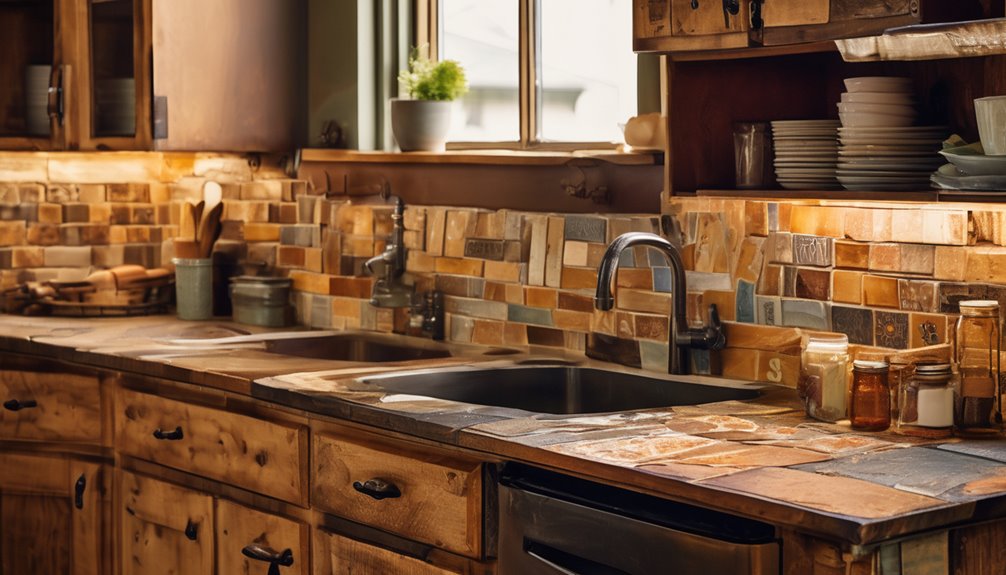 upcycled countertops save money