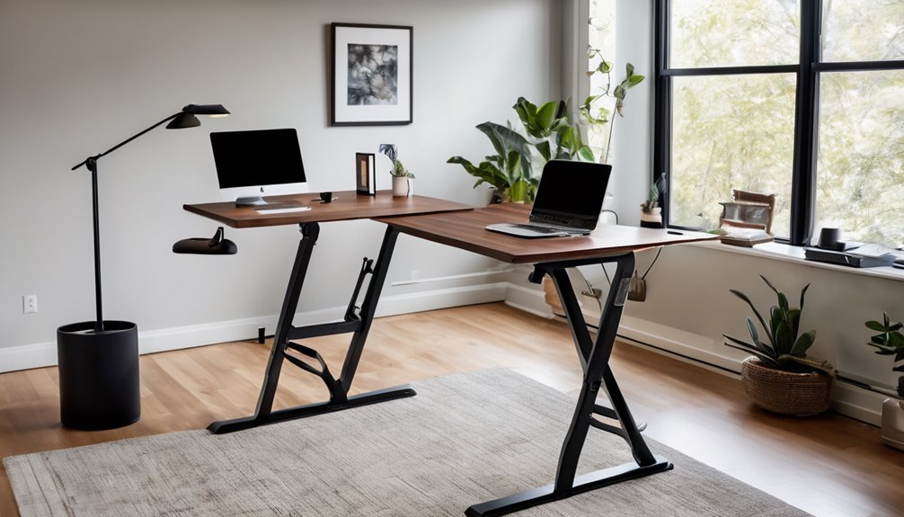 veken 63x28 electric desk