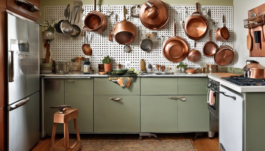 vertical space savers for narrow kitchens