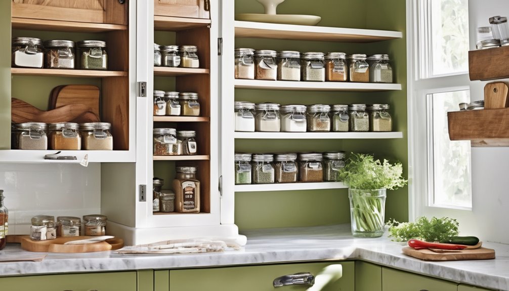 vertical storage and drawer organization efficiency