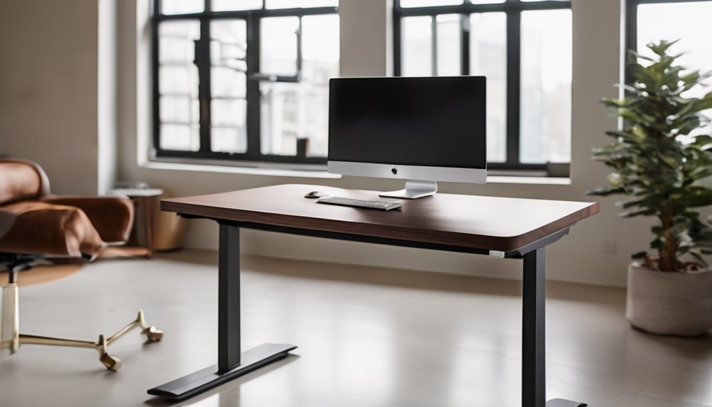 walnut top adjustable range stability