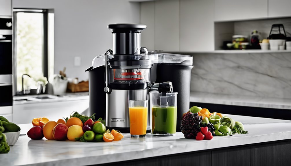 wide chute juicer factors throughput cleanup consistency pulp management