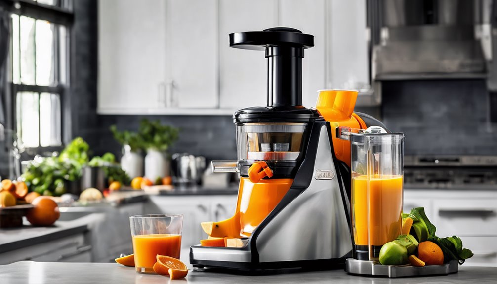 wide chute juicers for quick juicing