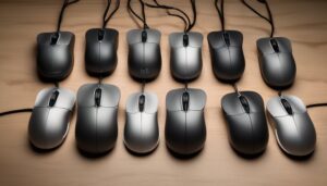 wired vertical mice list