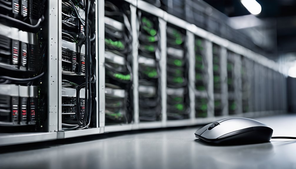 wired vertical mouse for servers