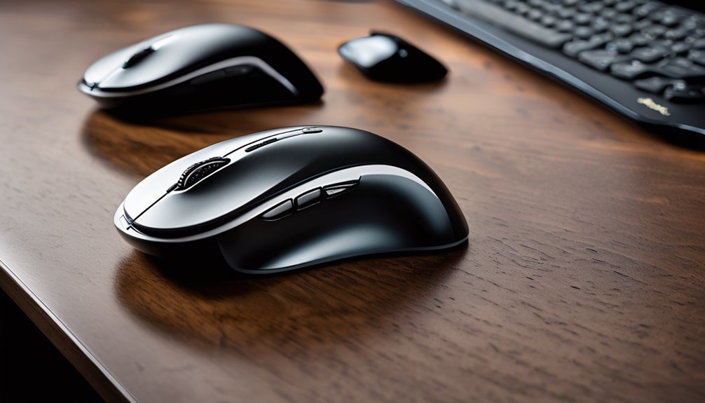 wireless vertical mice for multi device use
